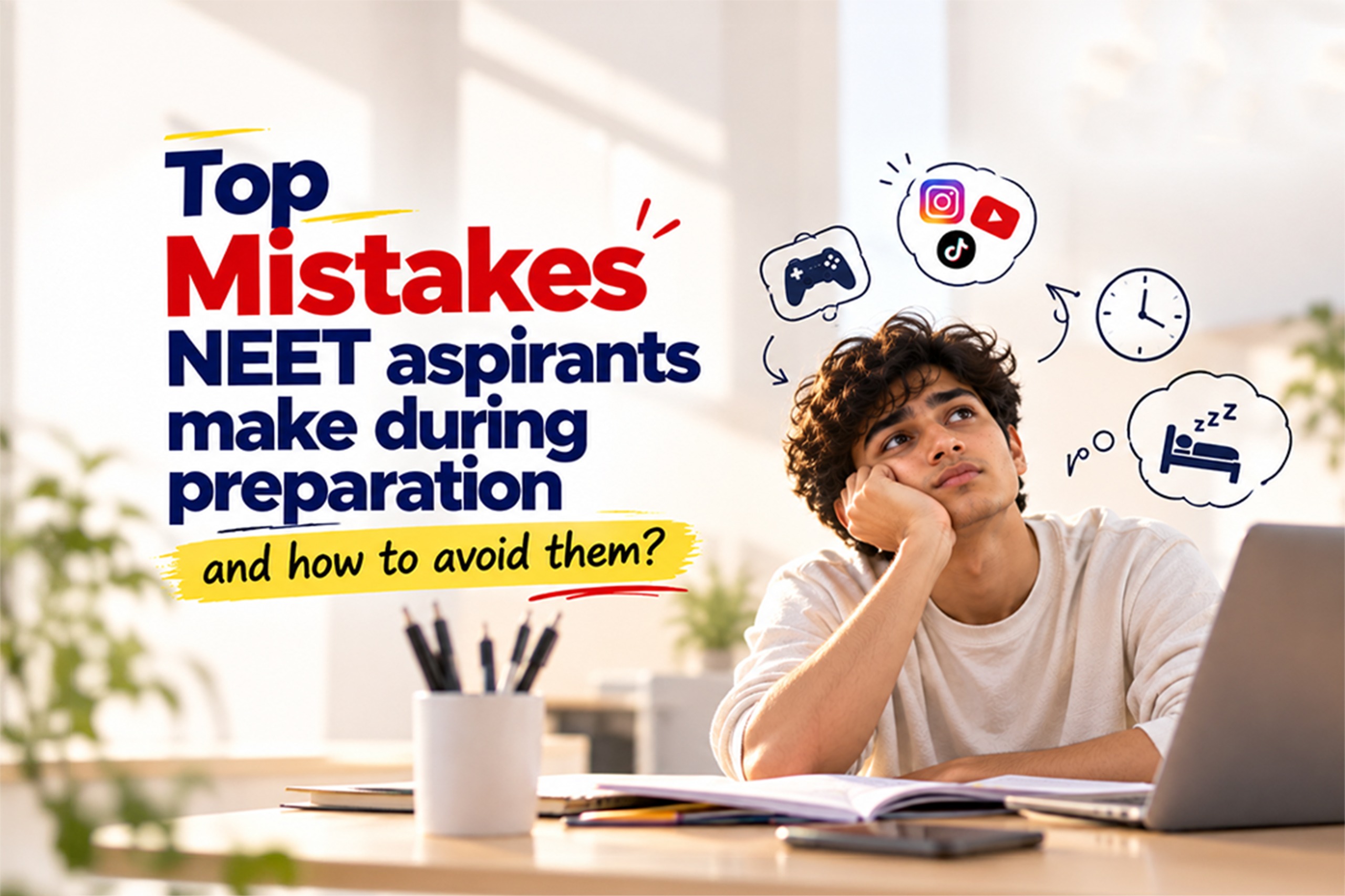Top Mistakes NEET Aspirants Make During Preparation and How to Avoid Them