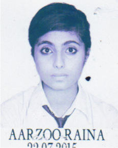 AARZOO RAINA